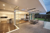Umbrella Mounted Outdoor Heatstrip